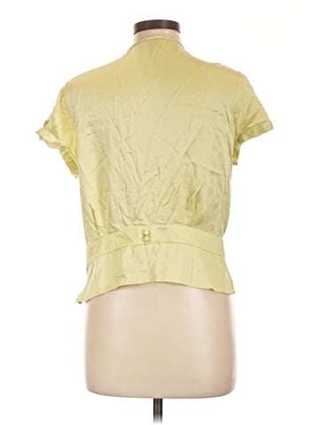 Ann Taylor Short Sleeve Silk Top (view 2)