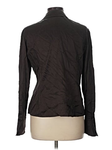 Lafayette 148 New York Long Sleeve Blouse (view 2)