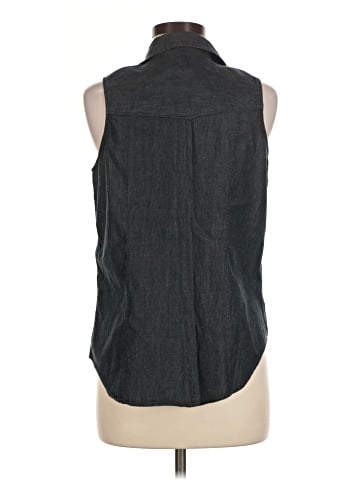 Faded Glory Sleeveless Button-Down Shirt (view 2)