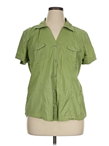 SONOMA life + style Short Sleeve Blouse (view 1)
