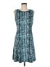 AB Studio Tweed Blue Cocktail Dress Size M - photo 1