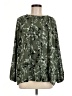 Alfani Green Long Sleeve Blouse Size M - photo 1