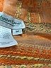 Coldwater Creek Stripes Orange Long Sleeve Button-Down Shirt Size M - photo 8