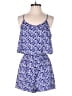 Forever 21 100% Polyester Paisley Blue Romper Size M - photo 1