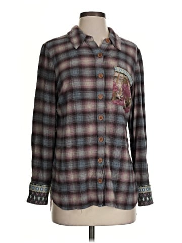 Soft Surroundings Long Sleeve Button-Down Shirt (view 1)
