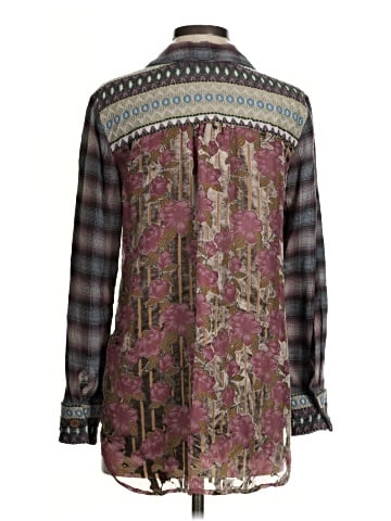 Soft Surroundings Long Sleeve Button-Down Shirt (view 2)