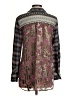 Soft Surroundings Plaid Gray Long Sleeve Button-Down Shirt Size XS - photo 2