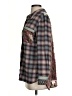 Soft Surroundings Plaid Gray Long Sleeve Button-Down Shirt Size XS - photo 5