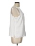 Vince Camuto 100% Polyester White Sleeveless Blouse Size L - photo 4