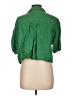 Zara Green Short Sleeve Blouse Size L - photo 2