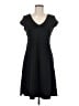 Toad & Co Solid Black Casual Dress Size M - photo 1