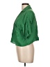 Zara Green Short Sleeve Blouse Size L - photo 5