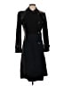 Ohne Titel 100% Polyester Black Trenchcoat Size 2 - photo 1