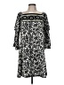 VERTIGO Black Casual Dress Size M - photo 1