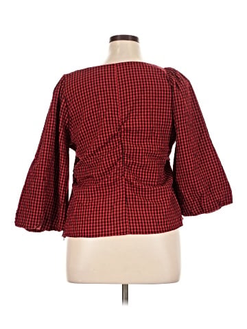 Ann Taylor LOFT 3/4 Sleeve Blouse (view 2)