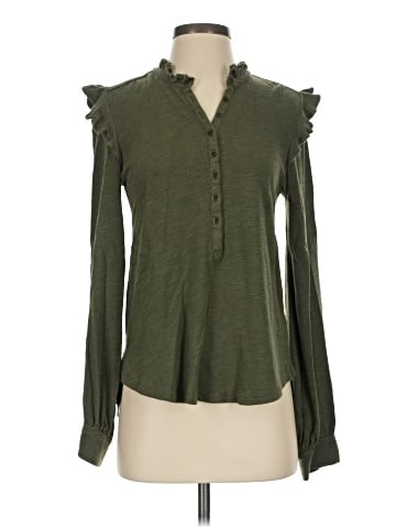 Pilcro Long Sleeve Polo (view 1)