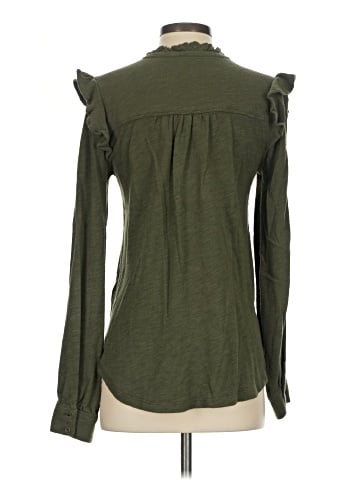 Pilcro Long Sleeve Polo (view 2)