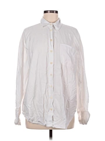 Djerf Avenue Long Sleeve Button-Down Shirt (view 1)