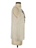 Milly Ivory Sleeveless Blouse Size 4 - photo 4
