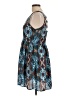 Xhilaration 100% Polyester Print Blue Casual Dress Size L - photo 5