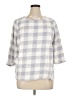 J.Jill Gray 3/4 Sleeve Top Size XL - photo 1