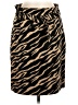 Grace Animal Print Brown Casual Skirt Size 8 - photo 1