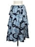 Ella Moss Tropical Blue Casual Skirt Size M - photo 2