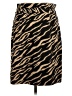 Grace Animal Print Brown Casual Skirt Size 8 - photo 2