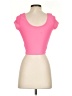 Charlotte Russe Pink Short Sleeve Top Size S - photo 2
