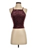 Garage Burgundy Sleeveless Top Size XS - photo 1