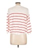 Mod-O-Doc Stripes White Pullover Sweater Size Lg (3) - photo 2