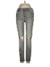 Zara Basic Floral Gray Jeans Size 4 - photo 1
