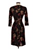 Mica 100% Polyester Paisley Black Cocktail Dress Size P (petite) - photo 2