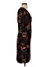 Mica 100% Polyester Paisley Black Cocktail Dress Size P (petite) - photo 4