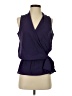 MICHAEL Michael Kors Purple Sleeveless Blouse Size S - photo 1