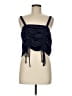 Open Edit 100% Polyester Blue Sleeveless Blouse Size S - photo 1