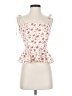 WAYF White Sleeveless Blouse Size S - photo 1