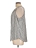 Old Navy 100% Viscose Silver Sleeveless Blouse Size L - photo 5