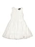 DKNY 100% Polyester White Dress Size 7 - photo 1