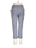 Ann Taylor LOFT Stripes Blue Casual Pants Size 10 - photo 2