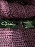 Chesley 100% Acrylic Purple Turtleneck Sweater Size M - photo 7