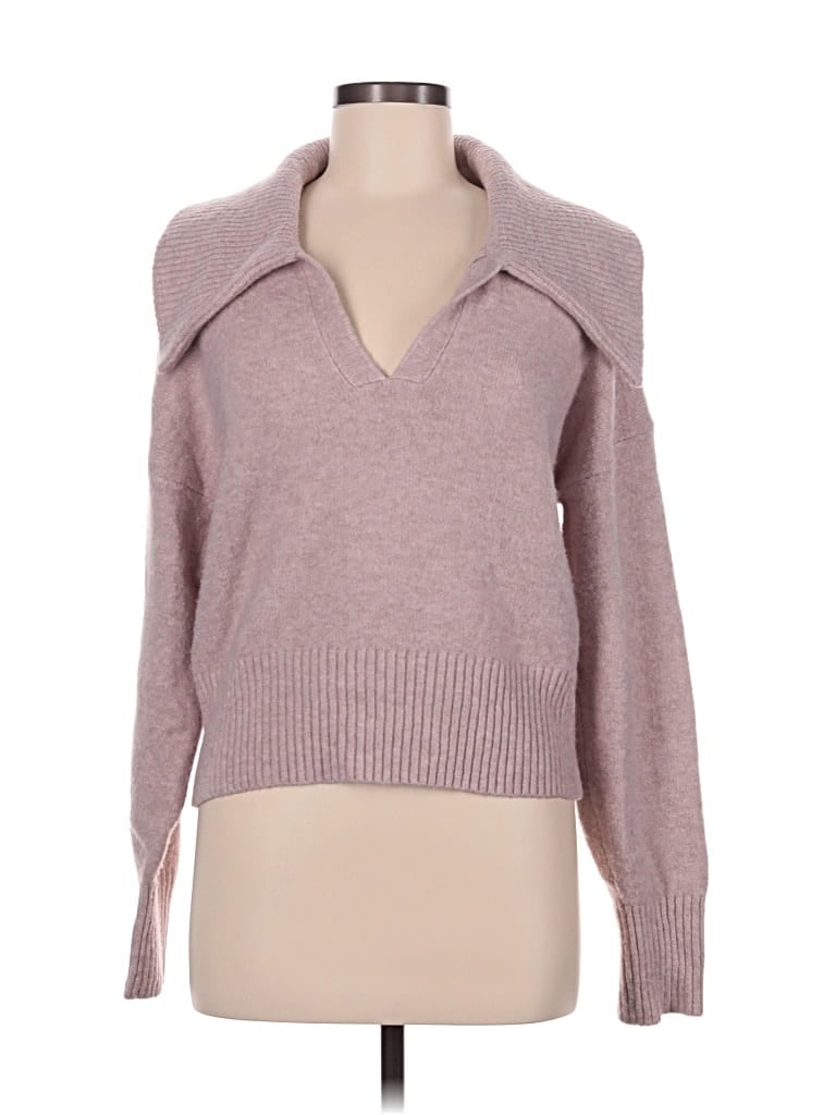 Pre-owned Express Pullover Sweater In Pink