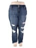 Torrid Hearts Blue Jeans Size 26 - photo 1