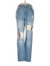 BDG 100% Cotton Hearts Blue Jeans Size 27 waist - photo 1
