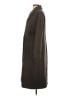Zara 100% Polyester Brown Coat Size L - photo 5