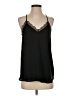 Ann Taylor LOFT 100% Polyester Black Sleeveless Blouse Size S - photo 1
