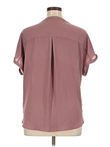 Maurices Short Sleeve Blouse (view 2)