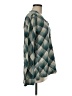 Gap 100% Cotton Argyle Green Long Sleeve Blouse Size M - photo 4