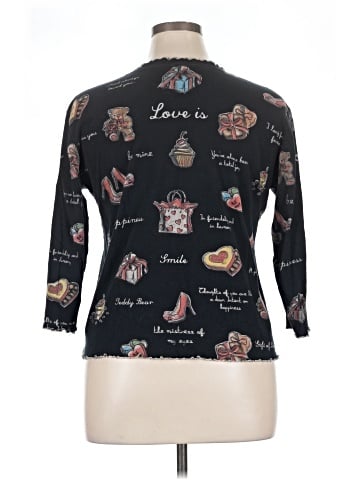 Jess & Jane 3/4 Sleeve T-Shirt (view 2)