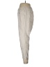 Gap Solid Ivory Linen Pants Size L - photo 5